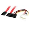 SATA Cables - StarTech 18in SATA Serial ATA Data and Power Combo Cable