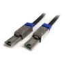 SCSI / SAS Cables - StarTech 1m External Mini SAS Cable Serial Attached SCSI SFF-8088 to SFF-8088