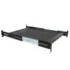 StarTech Other Server Accessories - StarTech 2U Adjustable Mounting Depth Vented Sliding Rack Mount Shelf 50lbs/22.7kg