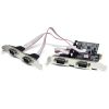 StarTech Serial Cards - StarTech 4-Port Native PCI Express RS232 Serial Adapter Card with 16550 UART