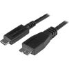 USB 2.0 Cables - StarTech 1m 3ft USB 3.1 USB-C to Micro-B Cable