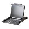 Aten KVM Switches - Aten (CL1000M-ATA-AU) SLIDEAWAY Console 17 inch with LED Light W/USA KB/AU