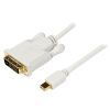 StarTech Mini DisplayPort Cables - StarTech 6ft Mini DisplayPort to DVI Adapter Converter Cable Mini DP to DVI 1920x1200 White