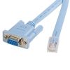 Cable Management & Installation - StarTech 6ft RJ45 to DB9 Cisco Console Management Router Cable M/F