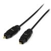 StarTech Audio Cables - StarTech 15ft Thin Toslink Digital Optical SPDIF Audio Cable