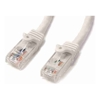 Cat6 Network Cables - StarTech STARTECH.COM CAT6 ETHERNET CABLE 3M WHITE 650MHZ 100W Snagless PATCH CORD LTW