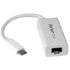 USB 3.0 Cables - StarTech USB-C to Gigabit Network Adapter White