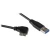 USB 2.0 Cables - StarTech Slim Micro USB 3.0 Cable M/M Right-Angle Micro-USB 0.5m