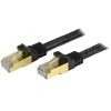 Cat6 Network Cables - StarTech Cat6a Patch Cable Shielded (STP) 1ft Black