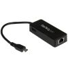 USB 3.0 Cables - StarTech USB-C to Gigabit Network Adapter with Extra USB 3.0 Port