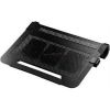 CoolerMaster - CoolerMaster Notepal U3 Black Movable Fan Alum Coolingpad to19'