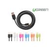 UGREEN - UGREEN Micro USB Male to USB Male Cable Gold-Plated 2m White