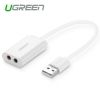 USB 3.0 Cables - UGREEN USB 2.0 External 3.5mm Sound Card Adapter