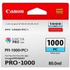 Canon Ink Cartridges - Canon PFI-1000 Photo Cyan Ink Tank for ImagePROGRAF PRO-1000