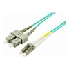 BluPeak - BluPeak COMSOL 1M FIBRE PATCH CABLE MULTIMODE LC TO SC OM4 (LIFETIME WARRANTY)