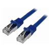 StarTech Other Network Cables - StarTech 5M CAT6 ETHERNET CABLE BLUE 10GBE SNAGLESS LTW