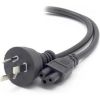 Power Cables - ALOGIC 1m Aus 3 Pin Mains Plug to IEC C5 Male to Female MOQ:15