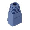 Cable Management & Installation - 4Cabling RJ45 Cable Boots Blue 10 Pack