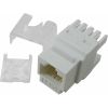4Cabling - 4Cabling 4C Cat5e RJ45 Keystone Jack Universal Termination (110/KATT): 180 Deg. 10 Pack