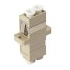 4Cabling - 4Cabling LC OM1 Multimode Through Coupler Duplex Beige