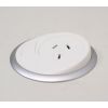Elsafe - Elsafe Pixel 1x GPO/1x Data Coupler with 800mm Lead and J Coupler (White/Silver)