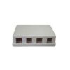 Cable Management & Installation - 4Cabling 4-Port Keystone Surface Mount Box