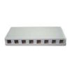 4Cabling - 4Cabling 8-Port Keystone Surface Mount Box