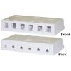4Cabling - 4Cabling Six/Twelve Way Keystone Surface Mount Box