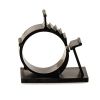 4Cabling - 4Cabling Cable Clamp Adjustable Black/100 pcs 41.8mm w x 43.5mm h Self Adhesive