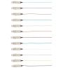 4Cabling - 4Cabling Fibre Pigtail SC OS1 Singlemode 2m 12 Pack Rainbow
