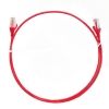 Cat6 Network Cables - 4Cabling 1.5m Cat6 RJ45-RJ45 Ultra Thin LSZH Network Cables Red