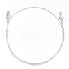 Cat6 Network Cables - 4Cabling 0.5m Cat6 RJ45-RJ45 Ultra Thin LSZH Network Cables White