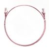 Cat6 Network Cables - 4Cabling 0.5m Cat6 RJ45-RJ45 Ultra Thin LSZH Network Cables Pink
