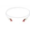 4Cabling - 4Cabling Cat6a S/FTP LSZH 1m RJ45-RJ45 Network Cable White