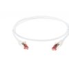 4Cabling - 4Cabling Cat6a S/FTP LSZH 10m RJ45-RJ45 Network Cable White