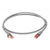 4Cabling - 4Cabling Cat6a S/FTP LSZH 5m RJ45-RJ45 Network Cable Grey