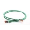 4Cabling - 4Cabling Cat6a S/FTP LSZH 1m RJ45-RJ45 Network Cable Green