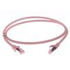 4Cabling - 4Cabling Cat6a S/FTP LSZH 5m RJ45-RJ45 Network Cable Pink