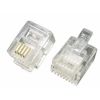 Other Specialised Cables - 4Cabling RJ12 6P4C Crimp Plug Stranded 10 Pack