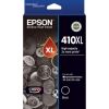 Epson - Epson 410XL High Capacity Claria Premium Black Ink Cartridge (XP-530 XP-630)