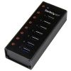 StarTech USB Hubs - StarTech 7-Port USB 3.0 Hub Desktop /Wall-Mount