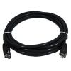 Cat6 Network Cables - 8Ware Cat6a UTP Ethernet Cable Snagless 2m Black