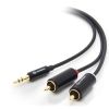 Audio Cables - ALOGIC Premium 3m 3.5mm Stereo Audio to 2x RCA Stereo Male Cable (1) Male to (2) Male