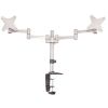 Astrotek Brackets & Mounting - Astrotek Monitor Stand Desk Mount 43cm Arm for Dual Screens 13 inch-27 inch 15kg 15 tilt 180 Swivel 360 rotate VESA