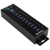 StarTech USB Hubs - StarTech 10-Port Industrial USB 3.0 Hub Metal