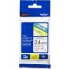 Brother - Brother TZE-251 24mm Black on White TZ Tape GENUINE