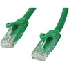 Cat6 Network Cables - StarTech 10m Green Snagless UTP Cat6 Patch Cable