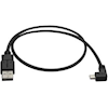 USB 3.0 Cables - StarTech 0.5m Right Angle Micro USB Cable 24AWG