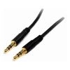 StarTech - StarTech 1.8m SLIM 3.5mm STEREO AUDIO CABLE M/M 3.5mm AUDIO CABLE LTW