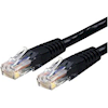 Cat6 Network Cables - StarTech 10ft Black Molded Cat6 UTP Patch Cable